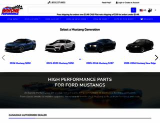 baroneperformance.com screenshot