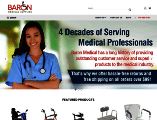 baronmedical.com screenshot