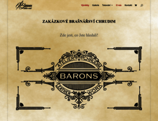 barons.cz screenshot