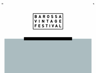 barossavintagefestival.com.au screenshot