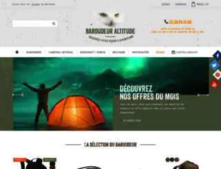 baroudeur-altitude.fr screenshot
