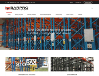 barpro.co.za screenshot