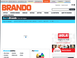 barra.conexionbrando.com screenshot