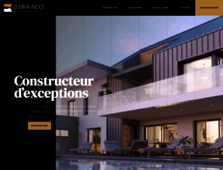 barraco-construction.com screenshot