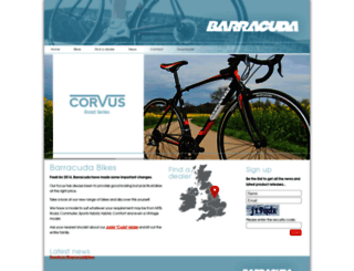 barracudabikes.co.uk screenshot