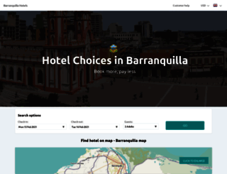 barranquilla-hotels.com screenshot