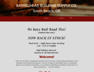 barrelheadbuildingsupply.com screenshot