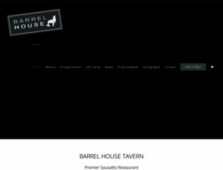 barrelhousetavern.com screenshot