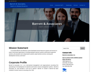 barrett-associates.com screenshot