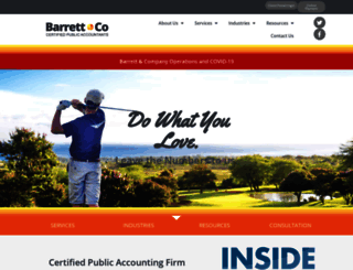 barrett-cpa.com screenshot