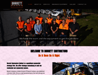 barrettcontractors.co.nz screenshot