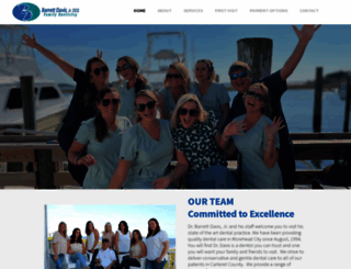 barrettdavisdentistry.com screenshot