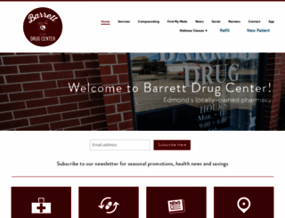 barrettdrug.com screenshot