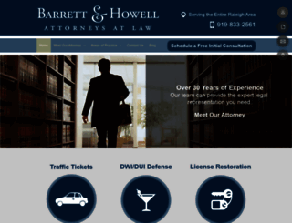 barretthowell.com screenshot