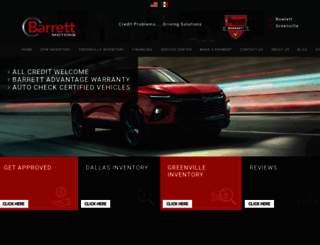 barrettmotors.com screenshot