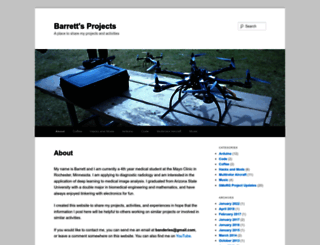 barrettsprojects.wordpress.com screenshot