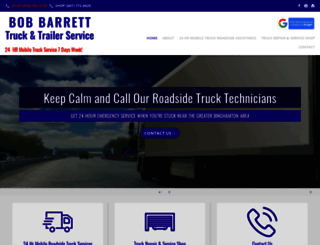 barretttruckservice.com screenshot