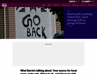 barrie360.com screenshot