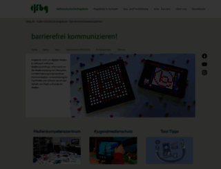 barrierefrei-kommunizieren.de screenshot
