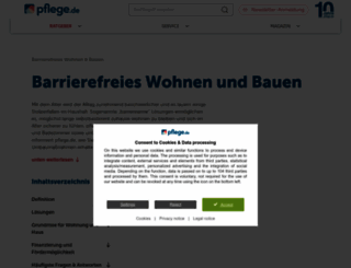 barrierefreies-bauen.org screenshot