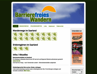 barrierefreies-wandern.de screenshot