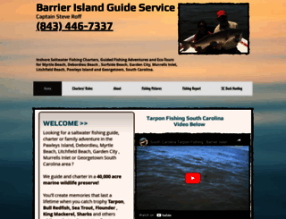 barrierislandguide.com screenshot