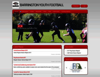 barringtonbroncos.com screenshot