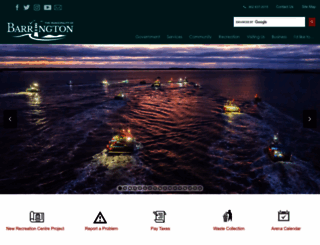 barringtonmunicipality.com screenshot