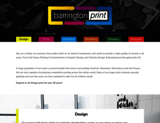 barringtonprint.com screenshot
