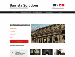 barristasolutions.com screenshot