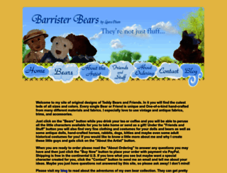 barristerbears.com screenshot