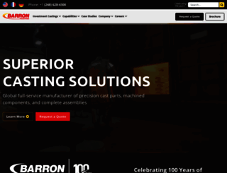 barron-industries.com screenshot