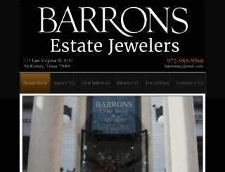 barronsestatejewelers.com screenshot