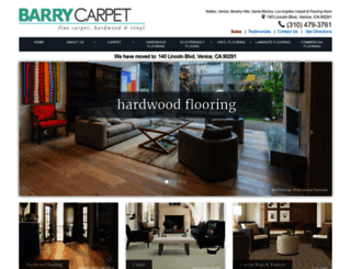 barrycarpet.com screenshot