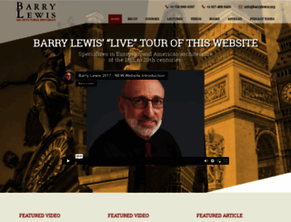 barrylewis.org screenshot