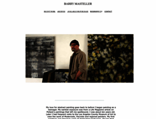 barrymasteller.com screenshot
