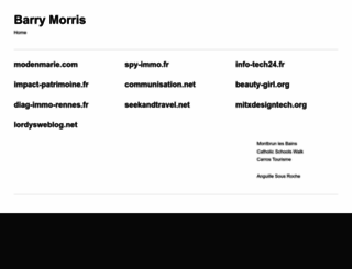 barrymorris.net screenshot