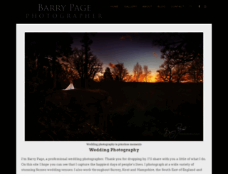 barrypage.co.uk screenshot