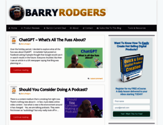 barryrodgers.com screenshot