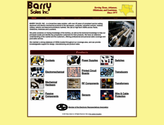 barrysales.com screenshot