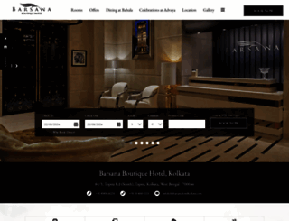 barsanahotelkolkata.com screenshot