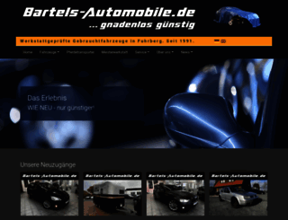 bartels-automobile.de screenshot
