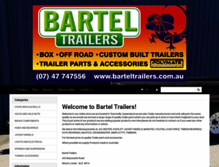 barteltrailersshop.com.au screenshot