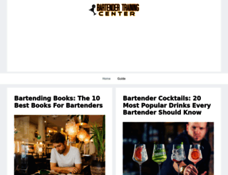 bartendertrainingcenter.com screenshot