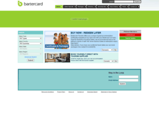 bartertourism.com.au screenshot