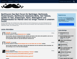 bartfrisuren.de screenshot