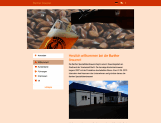 barther-bier.chayns.net screenshot