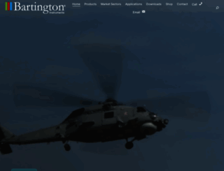 bartington.com screenshot