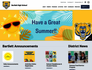 bartlett.asdk12.org screenshot