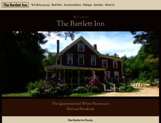 bartlettinn.com screenshot